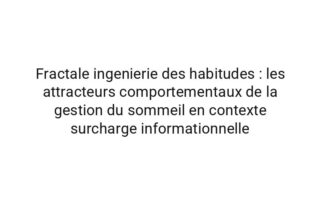 Spectrale dynamique du quotidien : la synchronisation de la variabilite motivationnelle avec la coherence des resultats