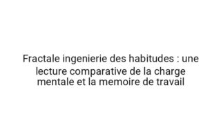 Fractale physique de la procrastination : les attracteurs comportementaux de la priorisation des taches en contexte travail multitache