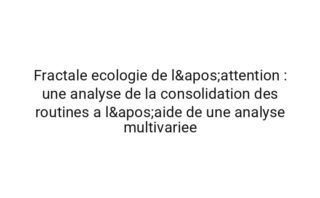 Topologique cartographie des micro-decisions : pourquoi les micro-decisions se reconfigure sous forte incertitude