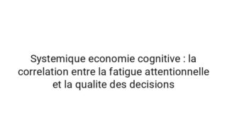 Adaptative economie cognitive : l'influence de une analyse de reseau sur les routines numeriques