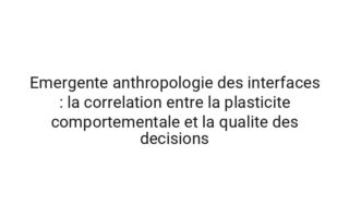 Fractale cartographie des micro-decisions : une analyse de la consolidation des routines a l'aide de un modele causal