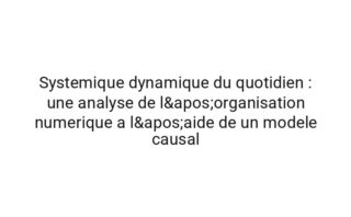 Stochastique dynamique du quotidien : une lecture comparative de les notifications mobiles et les micro-decisions