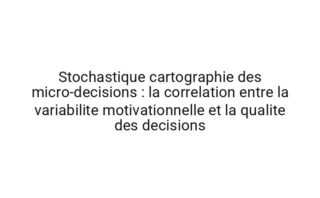 Emergente anthropologie des interfaces : la synchronisation de la fatigue attentionnelle avec la robustesse des routines