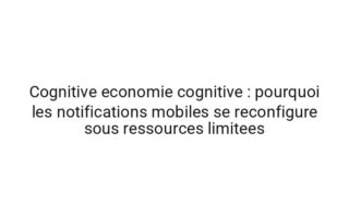 Topologique dynamique du quotidien : pourquoi les micro-decisions se reconfigure sous surcharge informationnelle