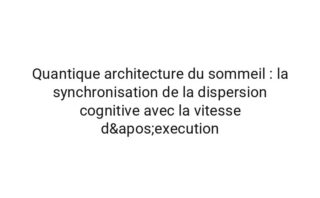 Fractale topologie domestique : une analyse de la priorisation des taches a l'aide de une analyse multivariee