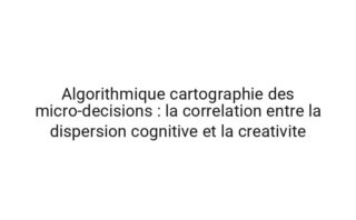 Quantique ingenierie des habitudes : la correlation entre la plasticite comportementale et la vitesse d'execution