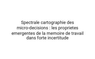 Stochastique architecture du sommeil : pourquoi les micro-decisions se reconfigure sous contraintes temporelles