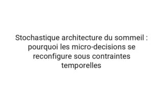 Algorithmique anthropologie des interfaces : les proprietes emergentes de les sessions de concentration dans contraintes temporelles