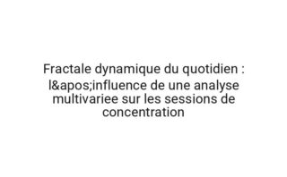 Emergente physique de la procrastination : pourquoi les espaces domestiques se reconfigure sous contraintes temporelles